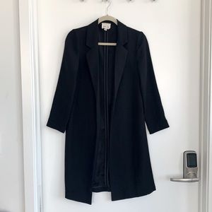 Urban Outfitters Long Blazer, Black XS EUC